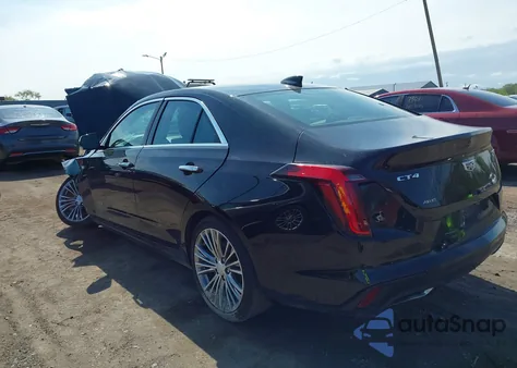 2021 Cadillac Ct4 Premium Luxury из США, поврежденный, VIN 1G6DF5RK8M0121711